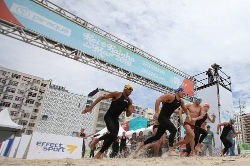 Leonardo de Deus, Betina Lorscheitter, e as revelações da natação, Guilherme Costa e Viviane Jungblut também prometem uma prova emocionante. Evento acontece neste domingo, dia 10 de dezembro, na Praia de Copacabana / Foto: Satiro Sodré